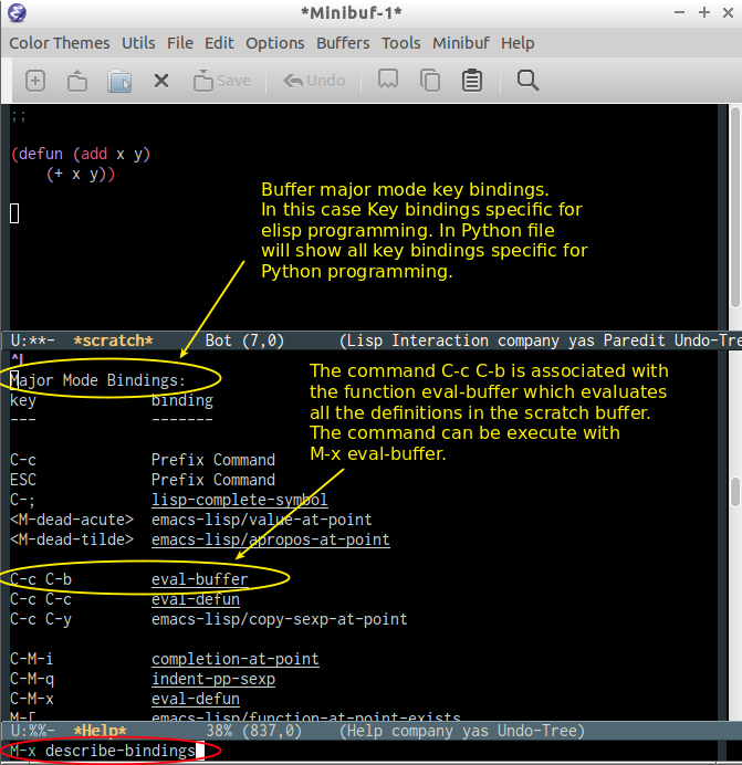 emacs lisp debug output